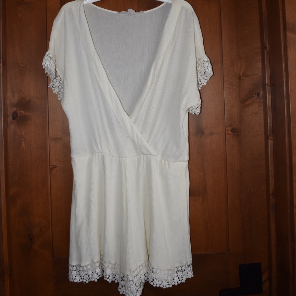 White Romper